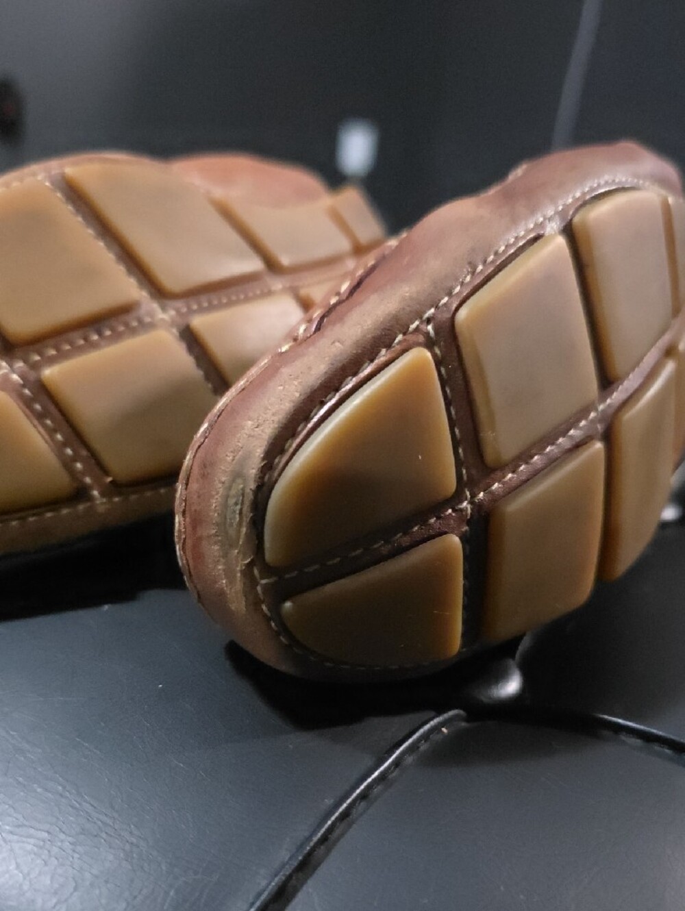 Prada Leather Loafers Women's Size 7 - Picture 9 of 9